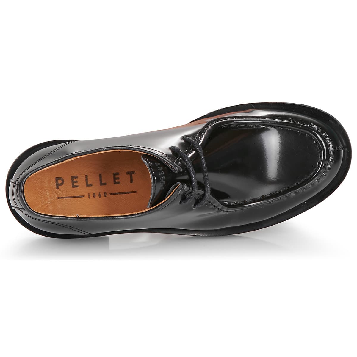 Women's Derby Shoes Pellet Black