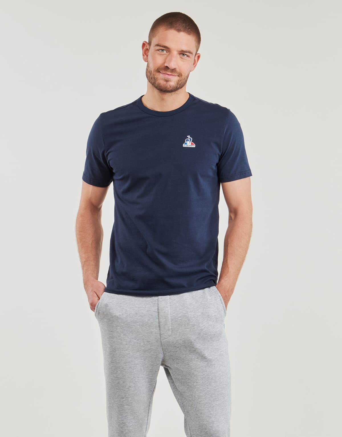 Men's Sports T-Shirts Le Coq Sportif Blue