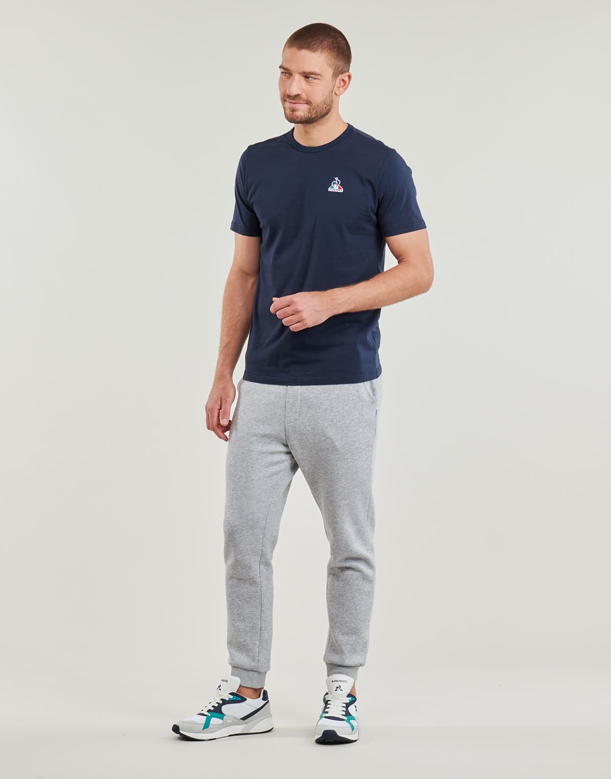 Men's Sports T-Shirts Le Coq Sportif Blue