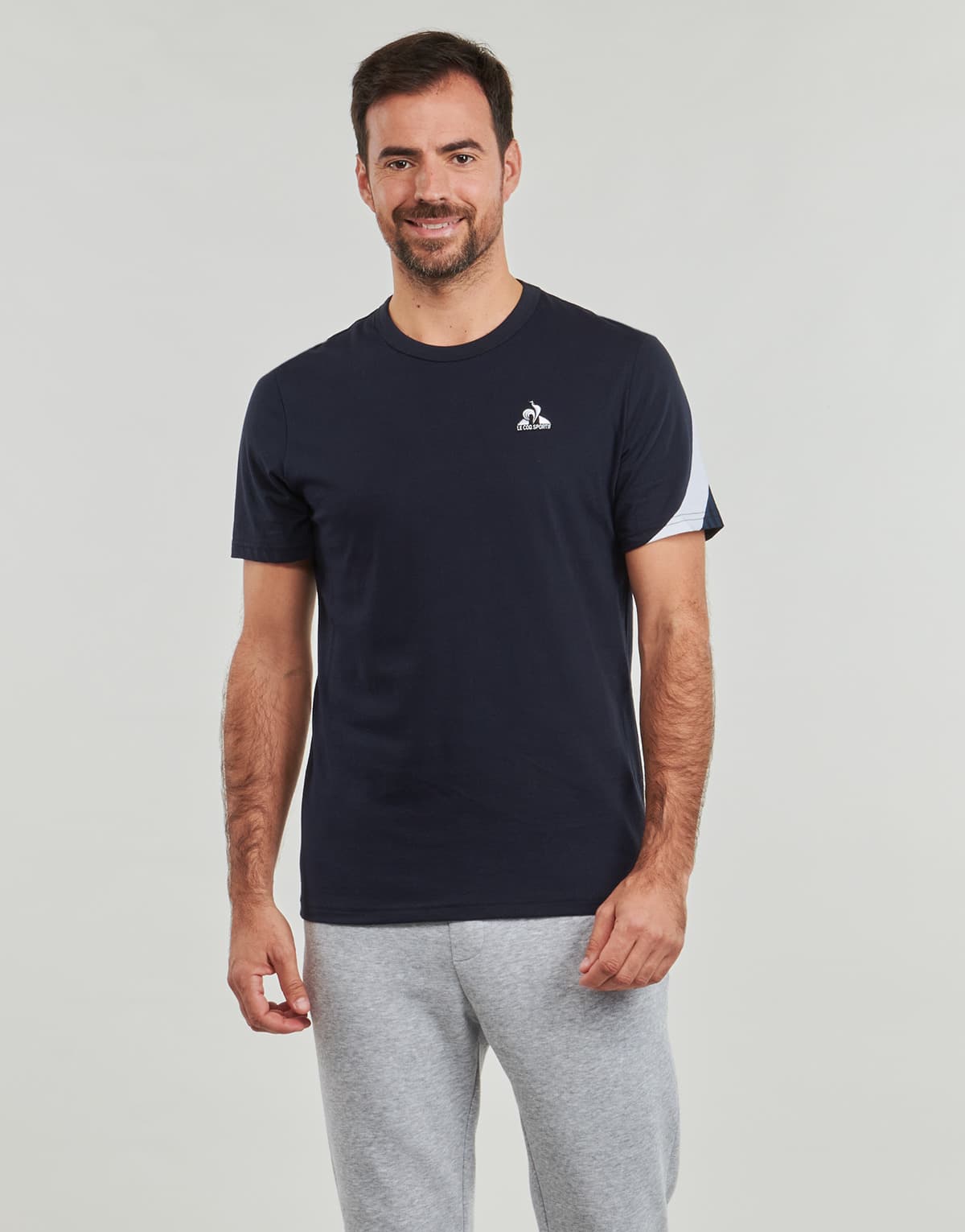 Men's Sports T-Shirts Le Coq Sportif Blue