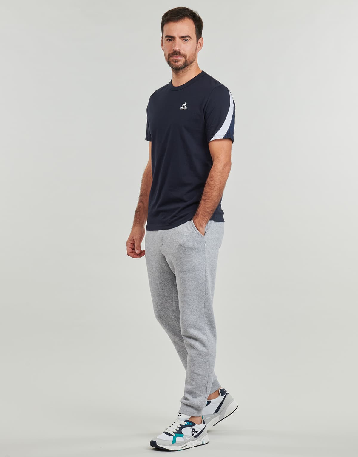 Men's Sports T-Shirts Le Coq Sportif Blue