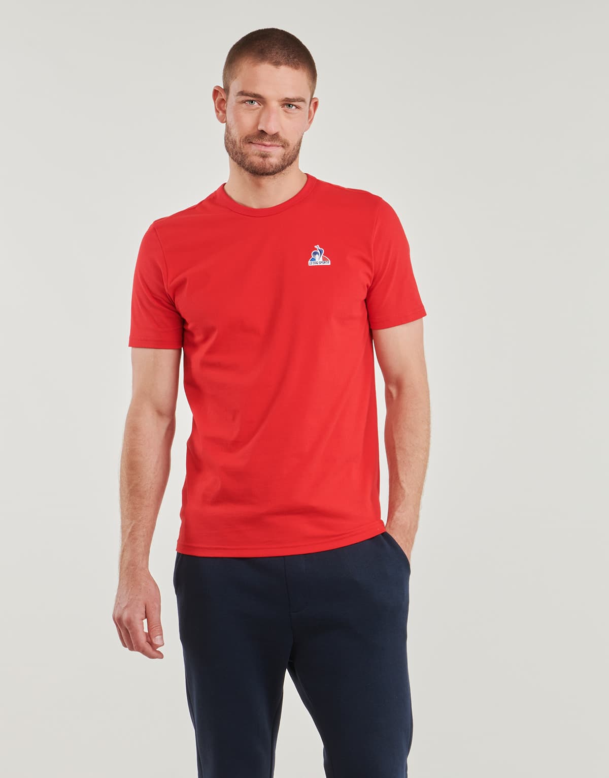 Men's Sports T-Shirts Le Coq Sportif Red