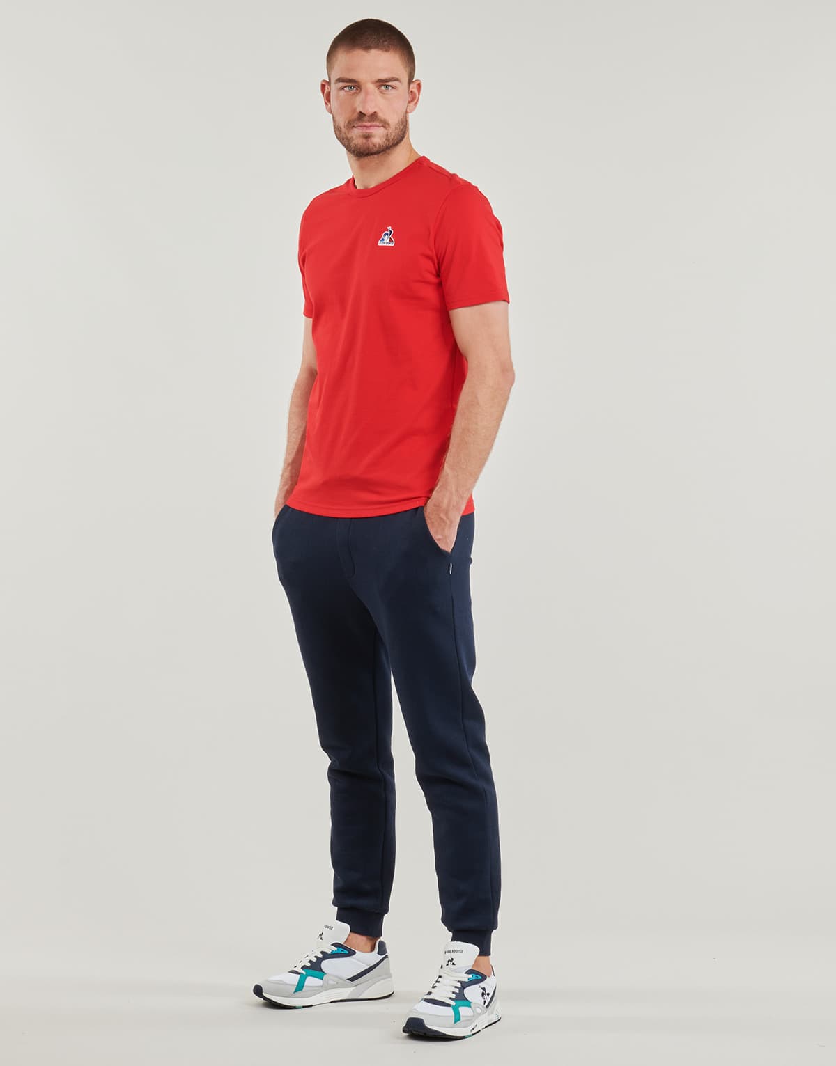 Men's Sports T-Shirts Le Coq Sportif Red