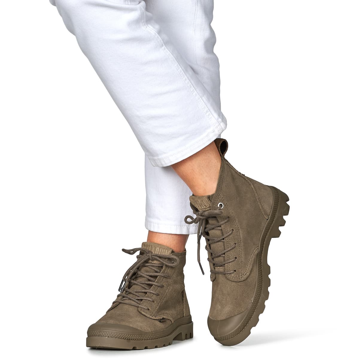 Women's Boots Palladium Brown