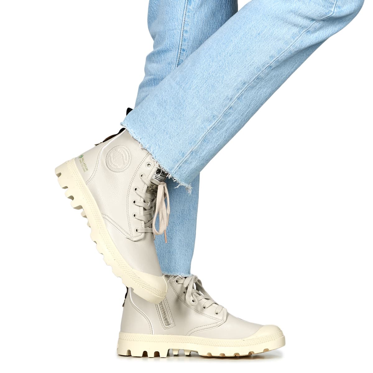 Women's Boots Palladium Beige