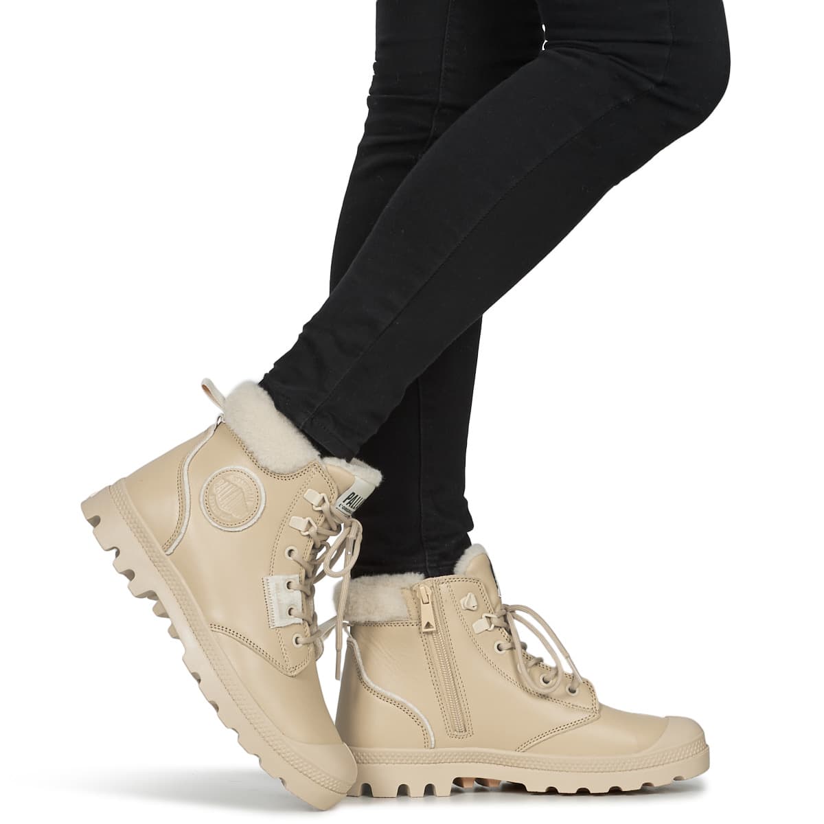 Women's Boots Palladium Beige