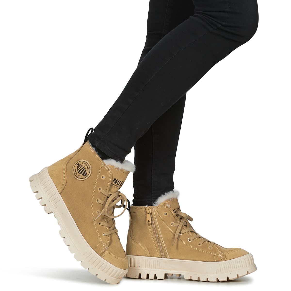 Women's Boots Palladium Beige