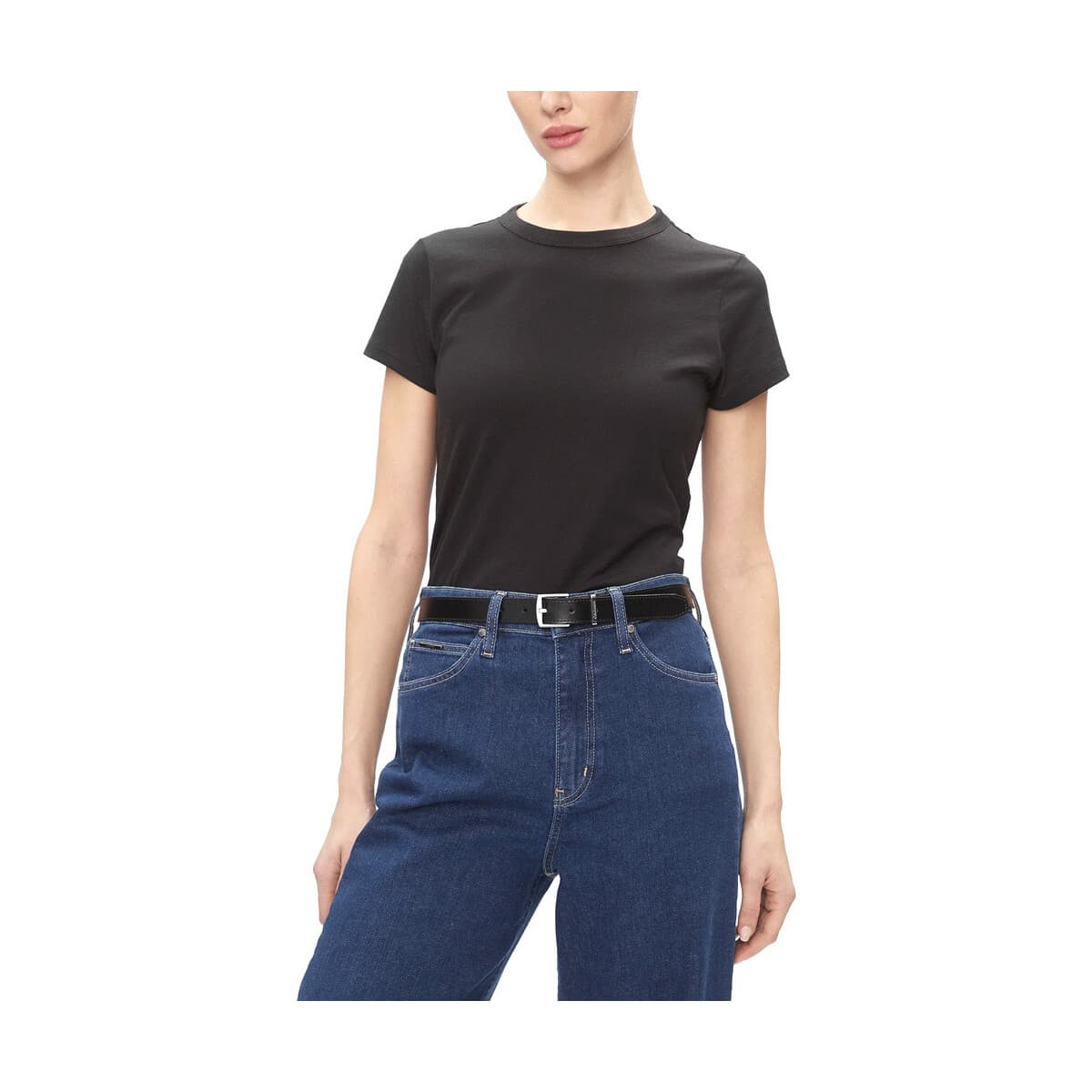 Women's T-Shirts Calvin Klein Black