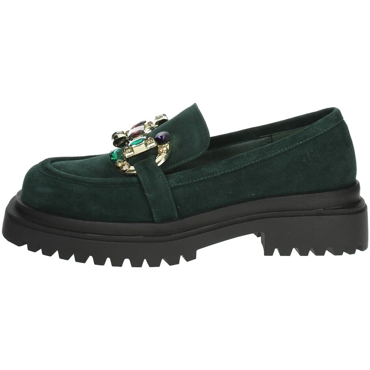 Women's Loafers Manufacture D'essai Green