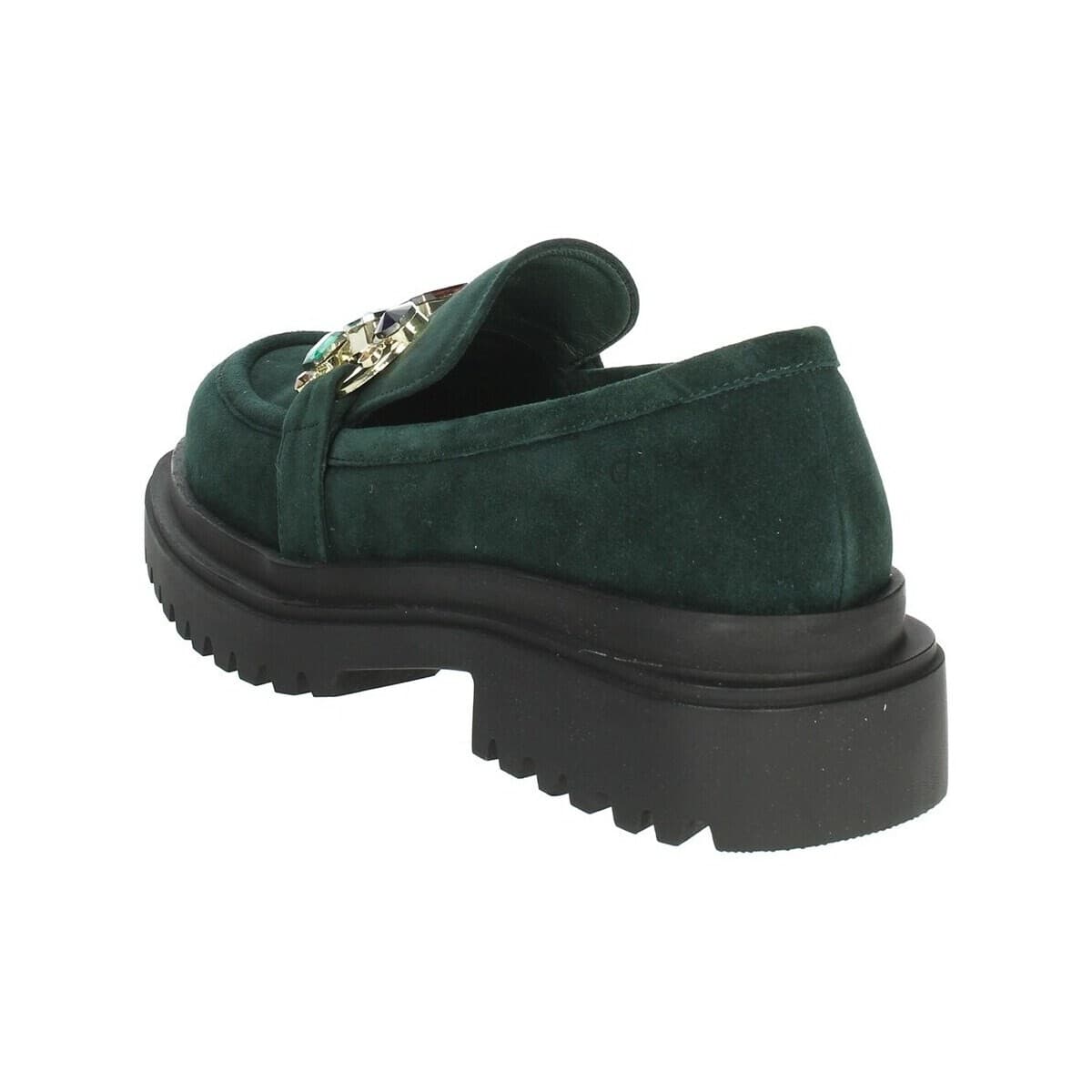 Women's Loafers Manufacture D'essai Green