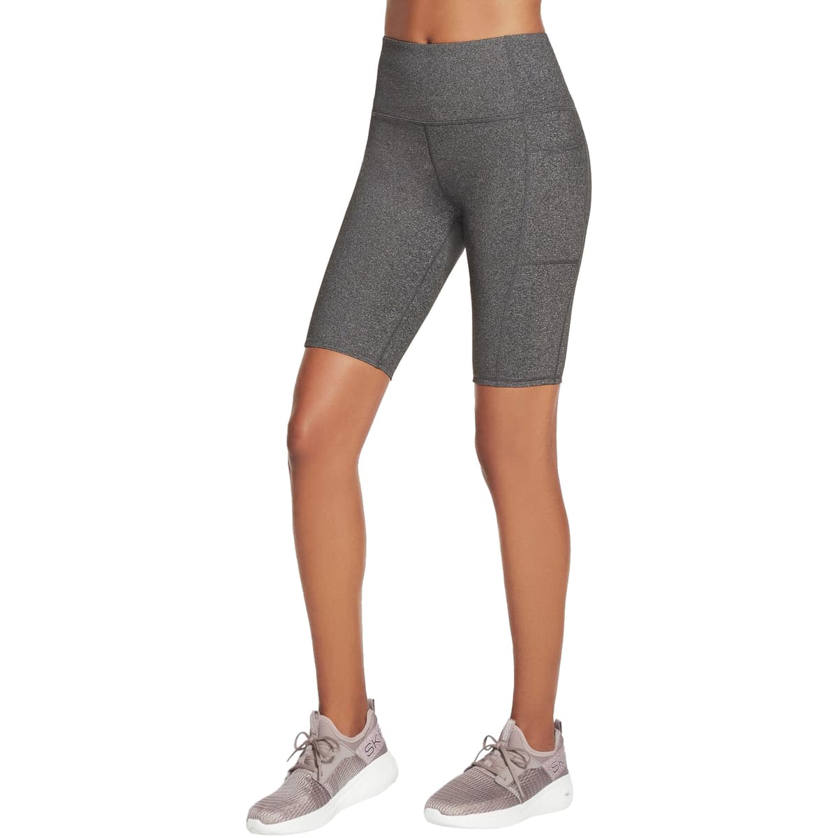 Women's Sports Shorts Skechers Gray