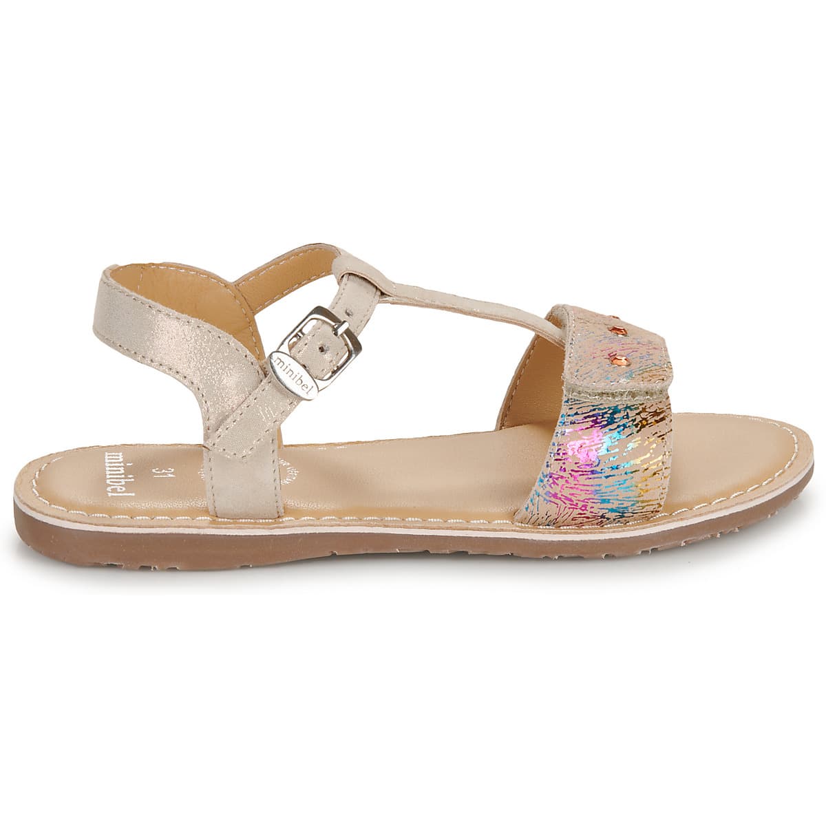Girls' Sandals Minibel Gold