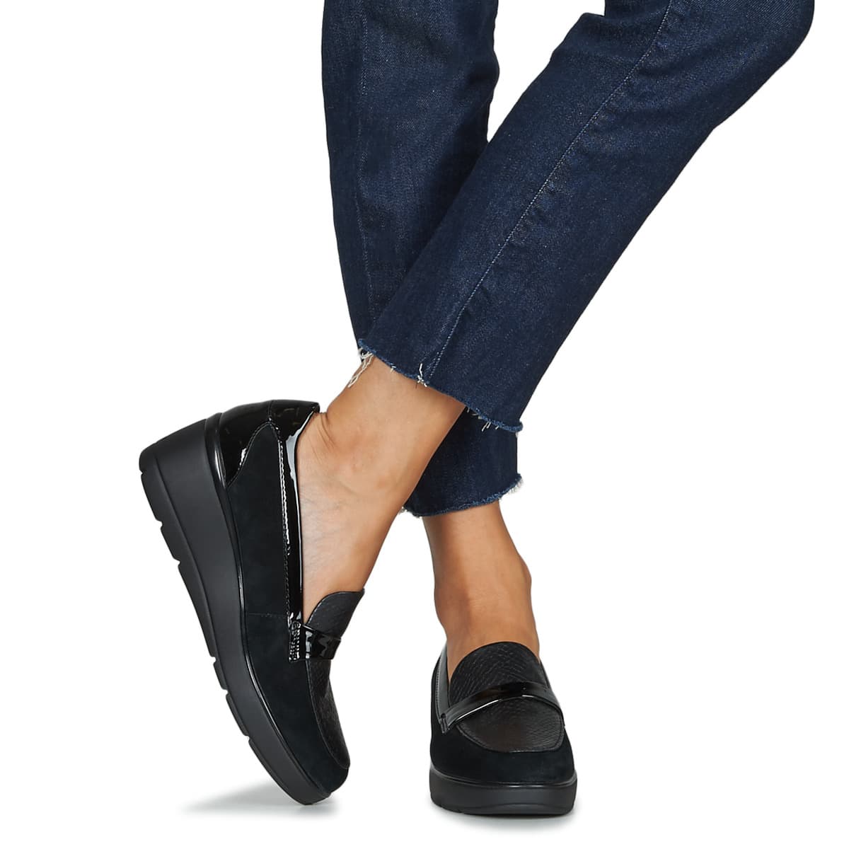 Women's Loafers Geox Black
