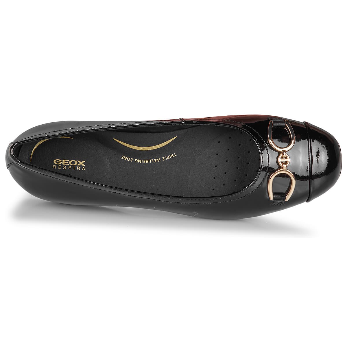 Women's Ballet Flats Geox Black