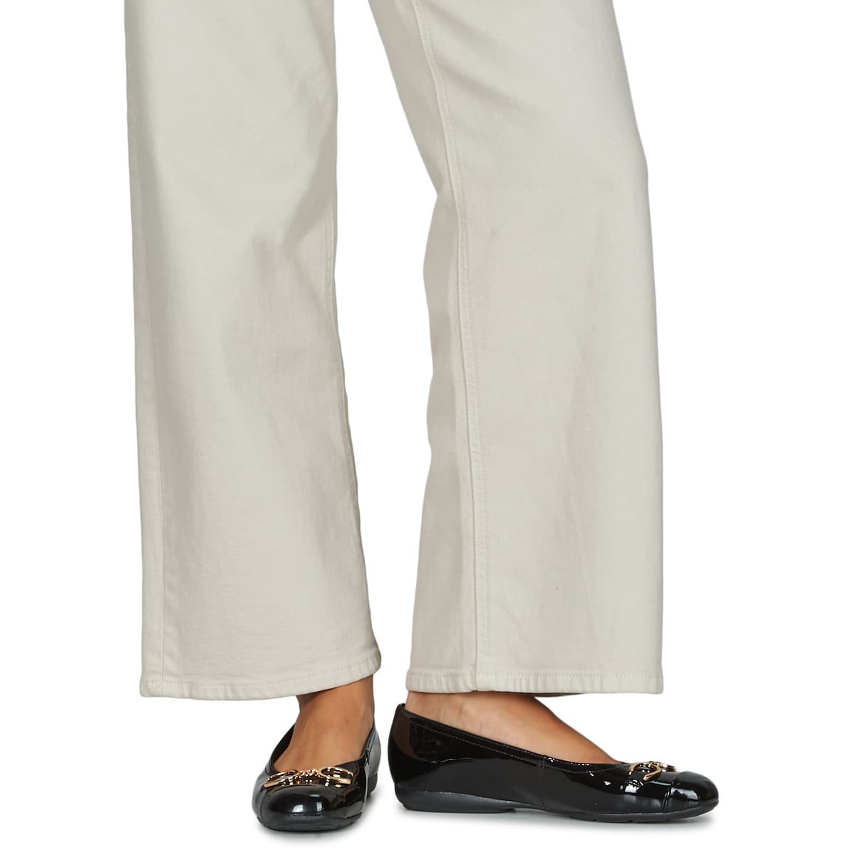 Women's Ballet Flats Geox Black