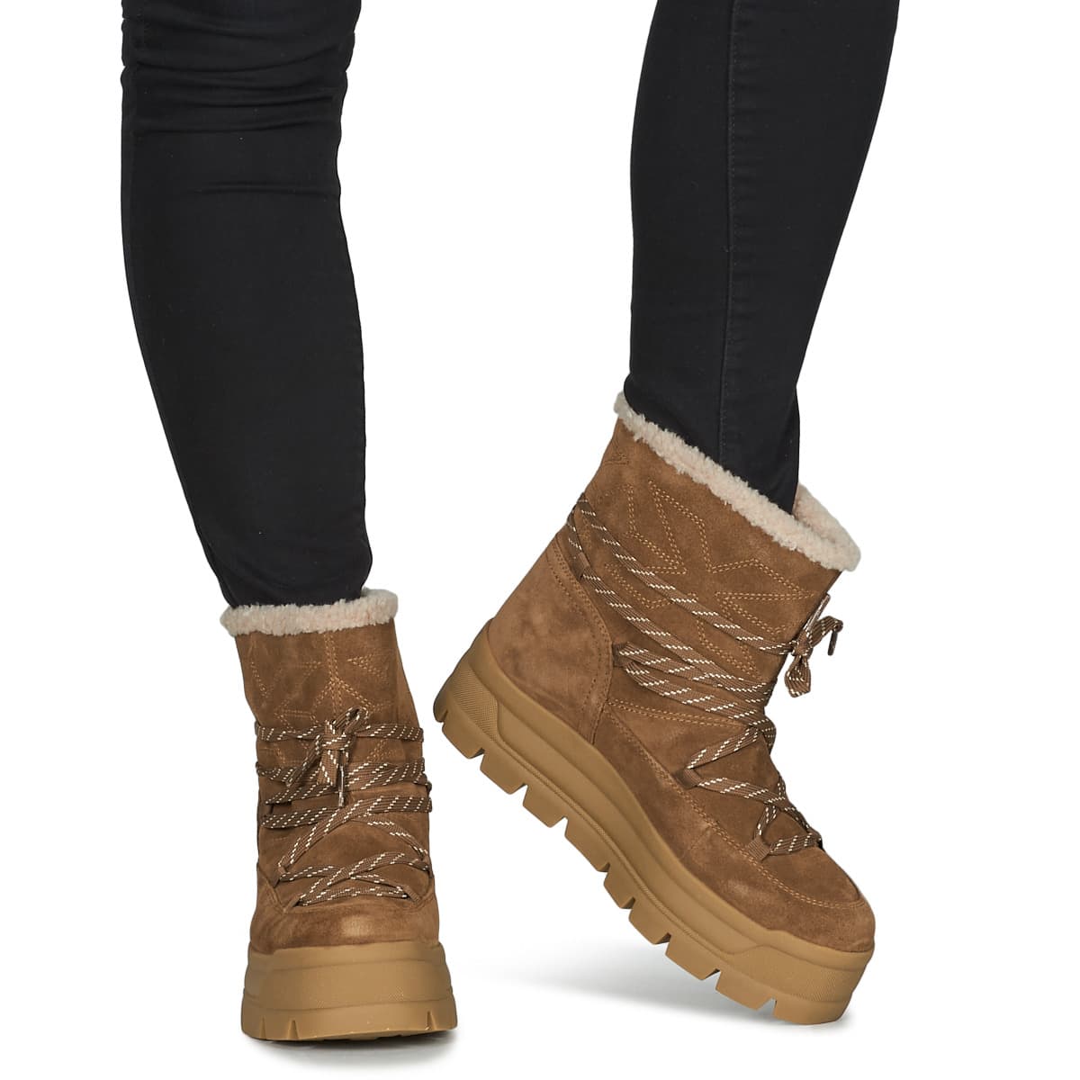 Women's Outdoor Shoes Geox Brown