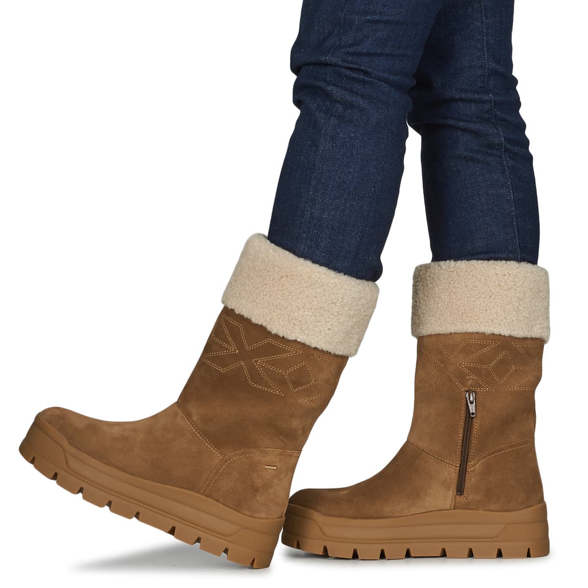 Women's Outdoor Shoes Geox Brown