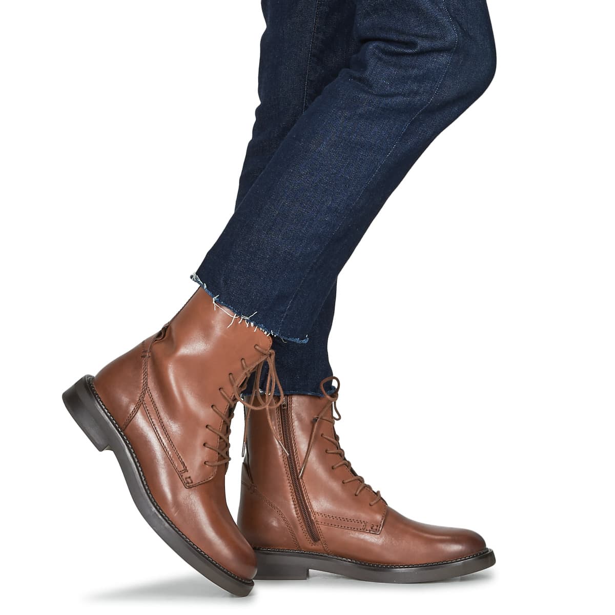 Women's Boots Geox Brown