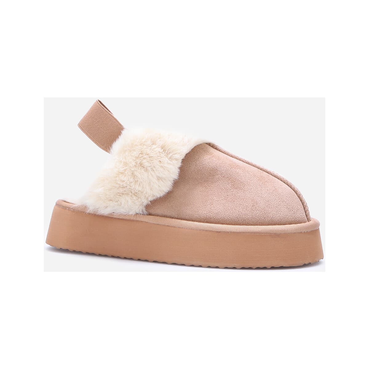 Women's House Slippers La Modeuse Beige