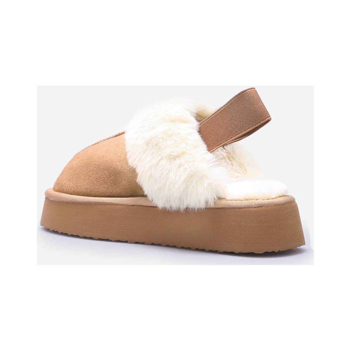 Women's House Slippers La Modeuse Brown