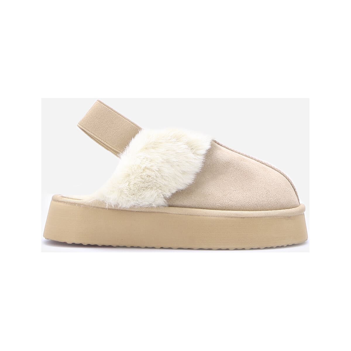 Women's House Slippers La Modeuse Beige