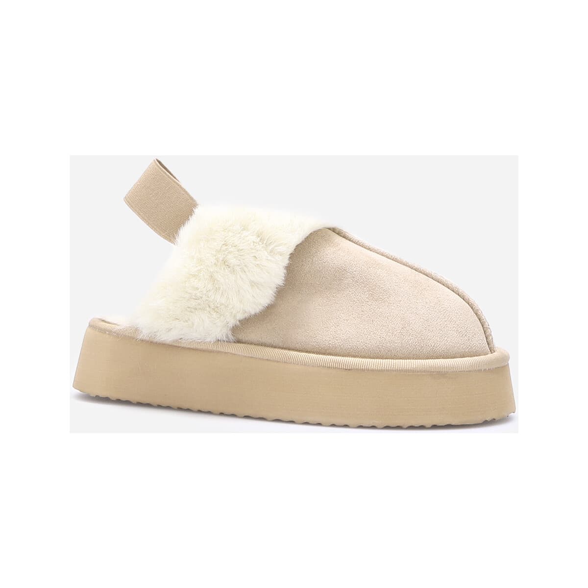 Women's House Slippers La Modeuse Beige