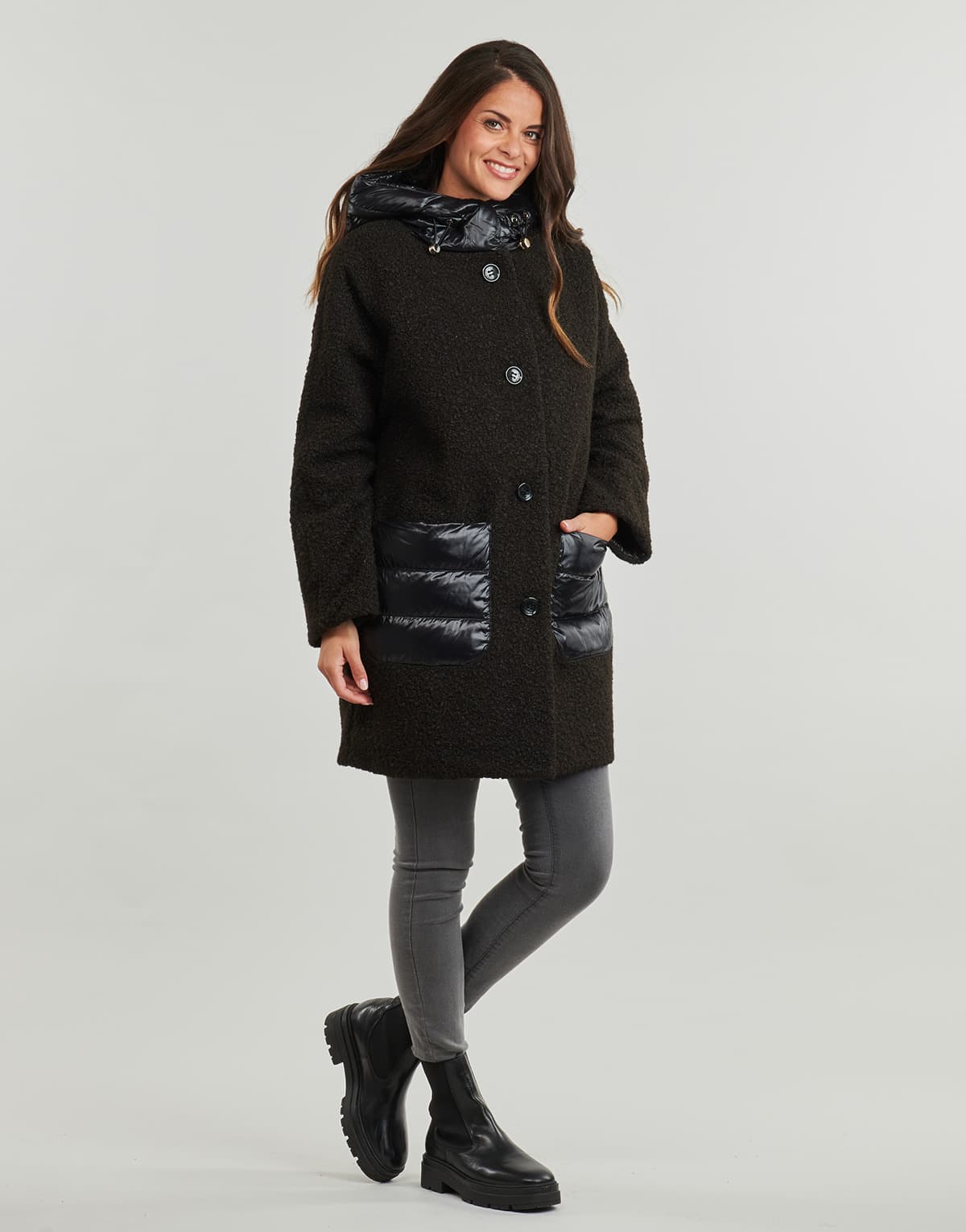 Women's Coats Geox Black