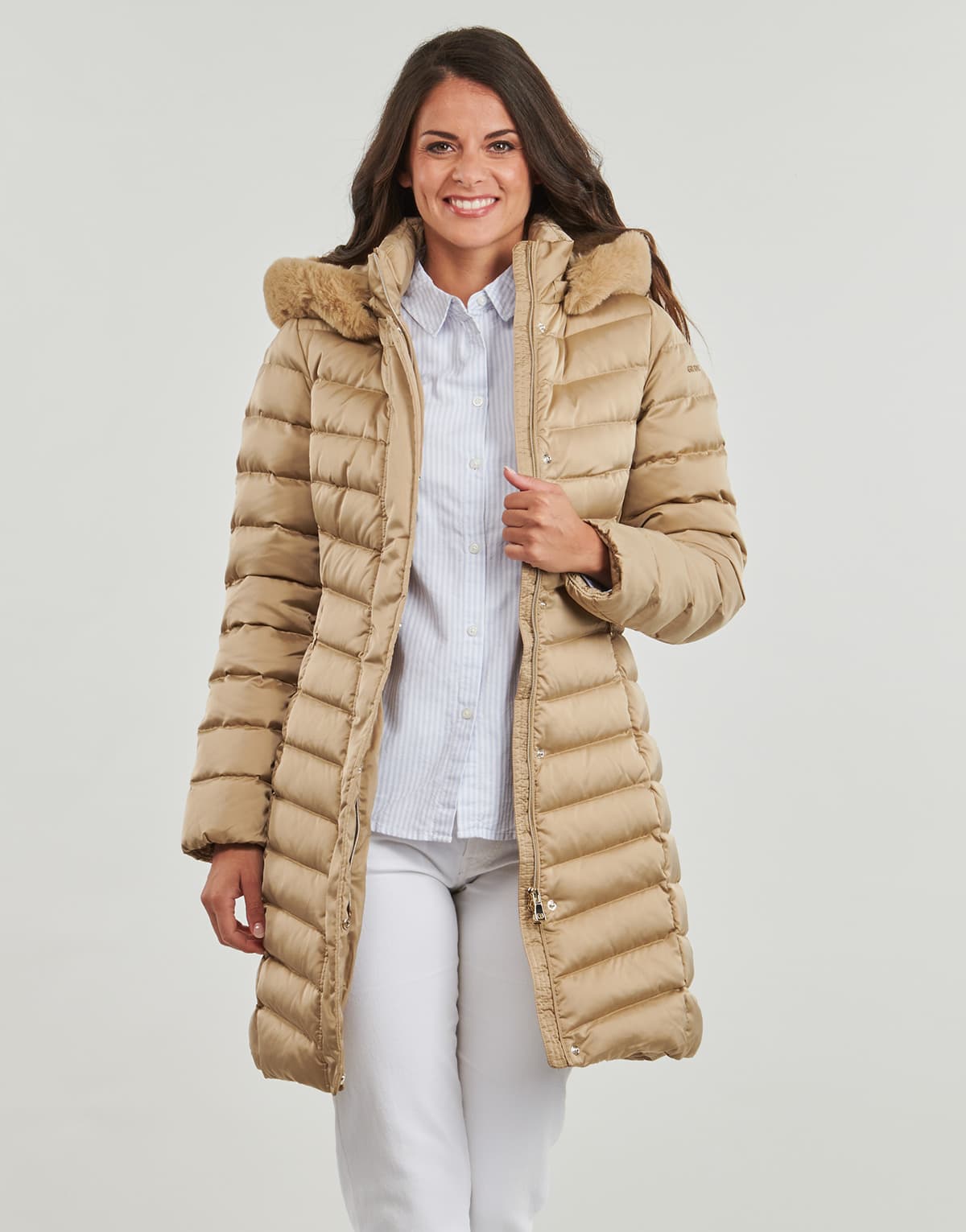 Women's Jackets Geox Beige
