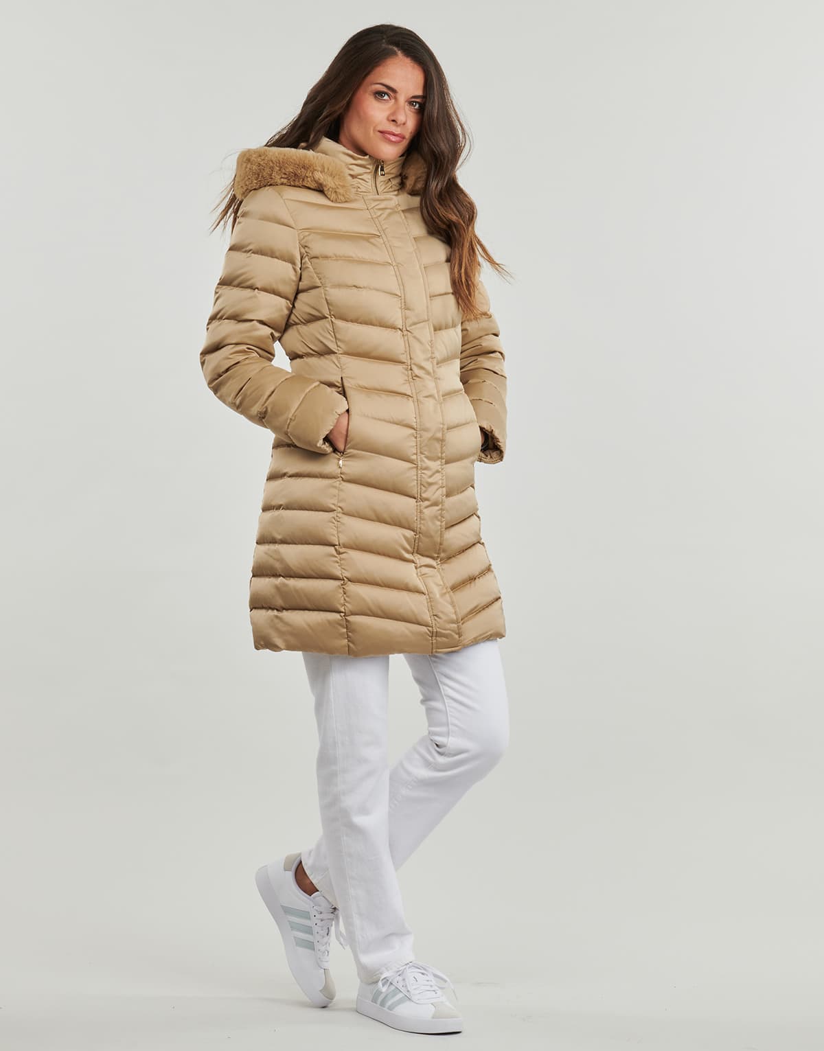 Women's Jackets Geox Beige