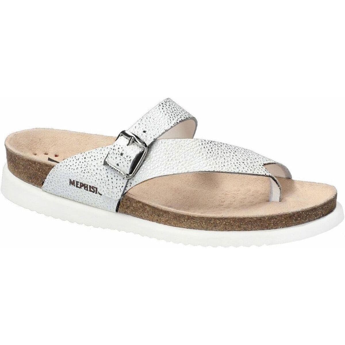 Women's Flip Flops Mephisto Gray