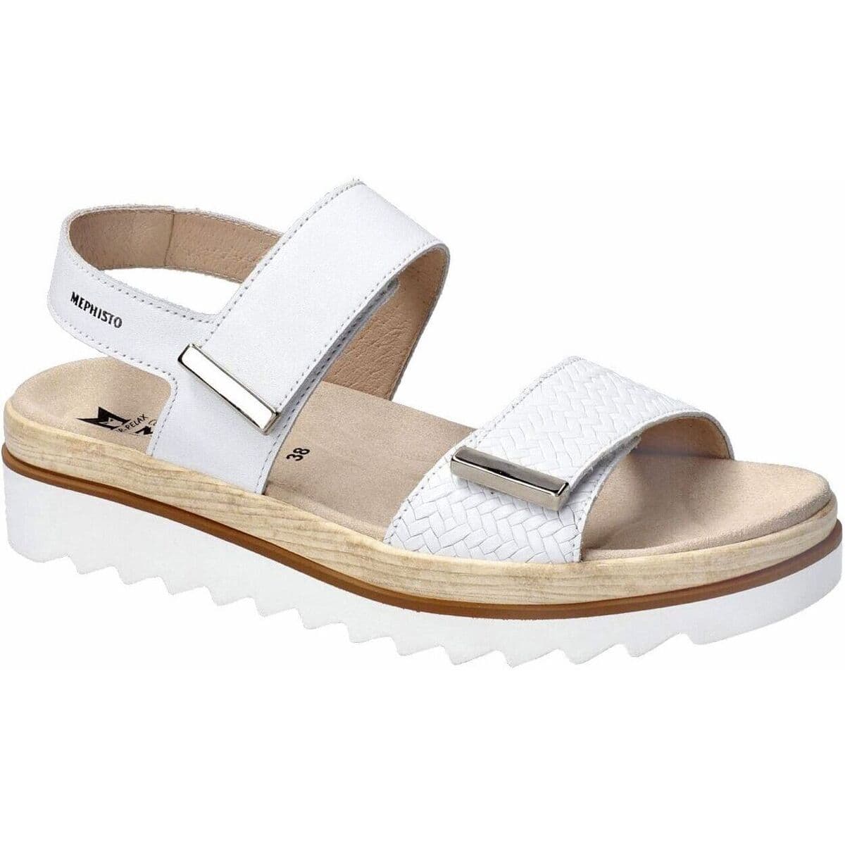 Women's Platforms Mephisto White