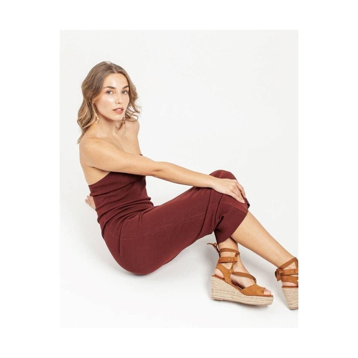 Women's Platforms Refresh Brown