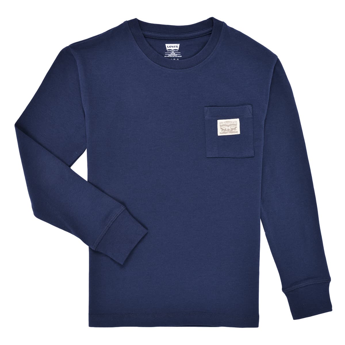 Μπλουζάκια με μακριά μανίκια Levis LVB LONG SLEEVE POCKET TEE