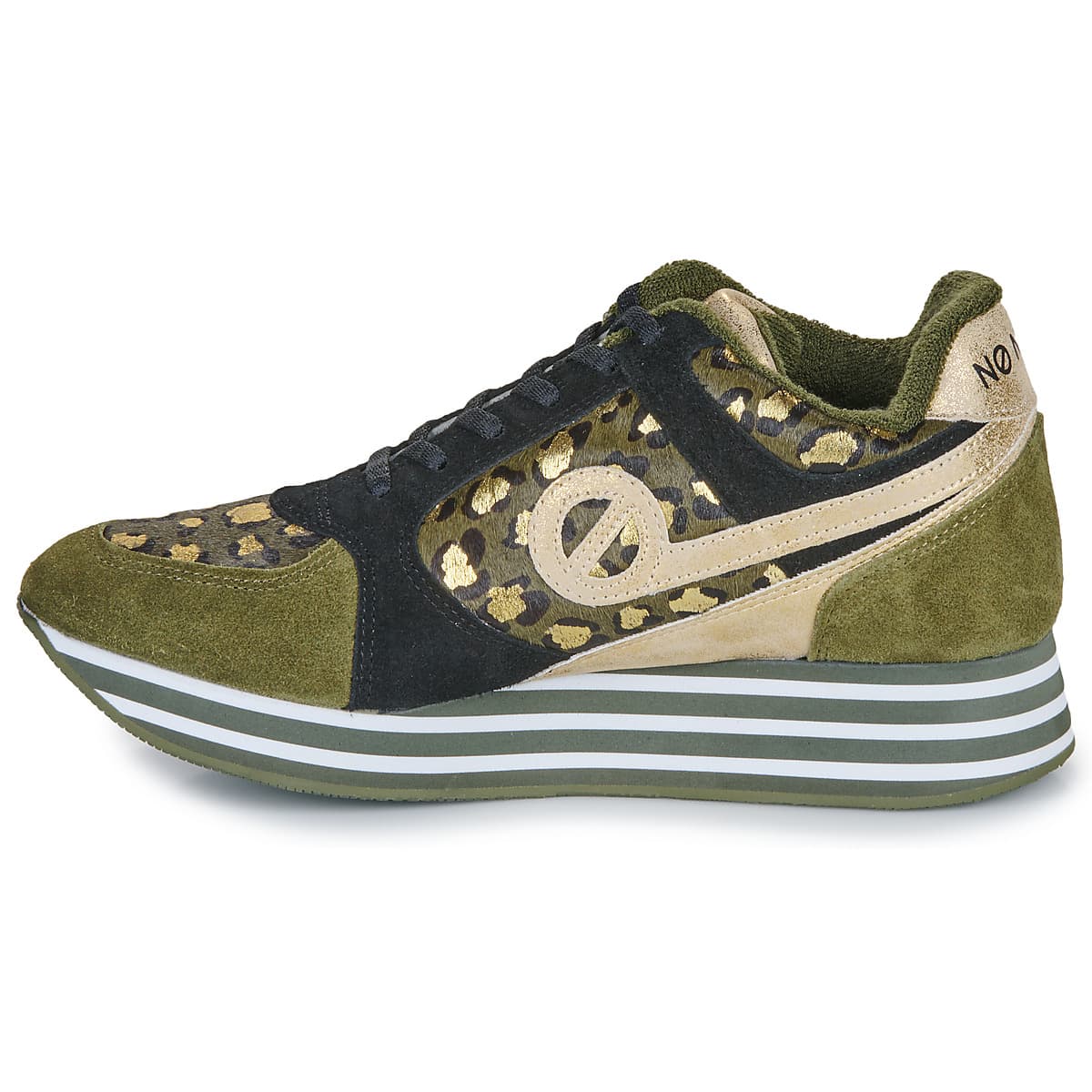Women's Sneakers No Name Khaki