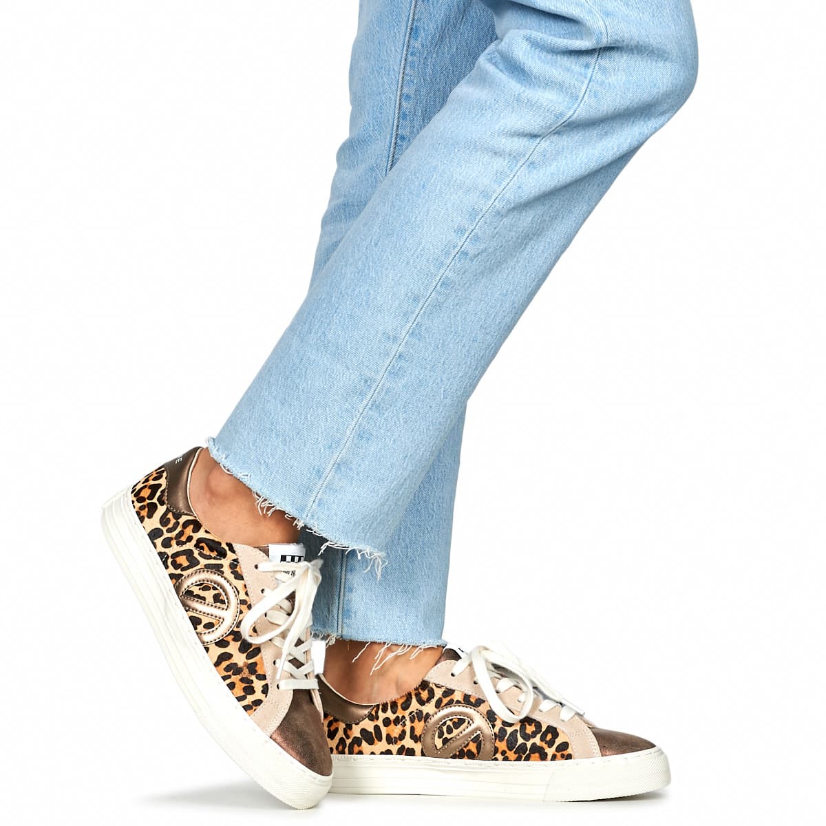 Women's Sneakers No Name Beige