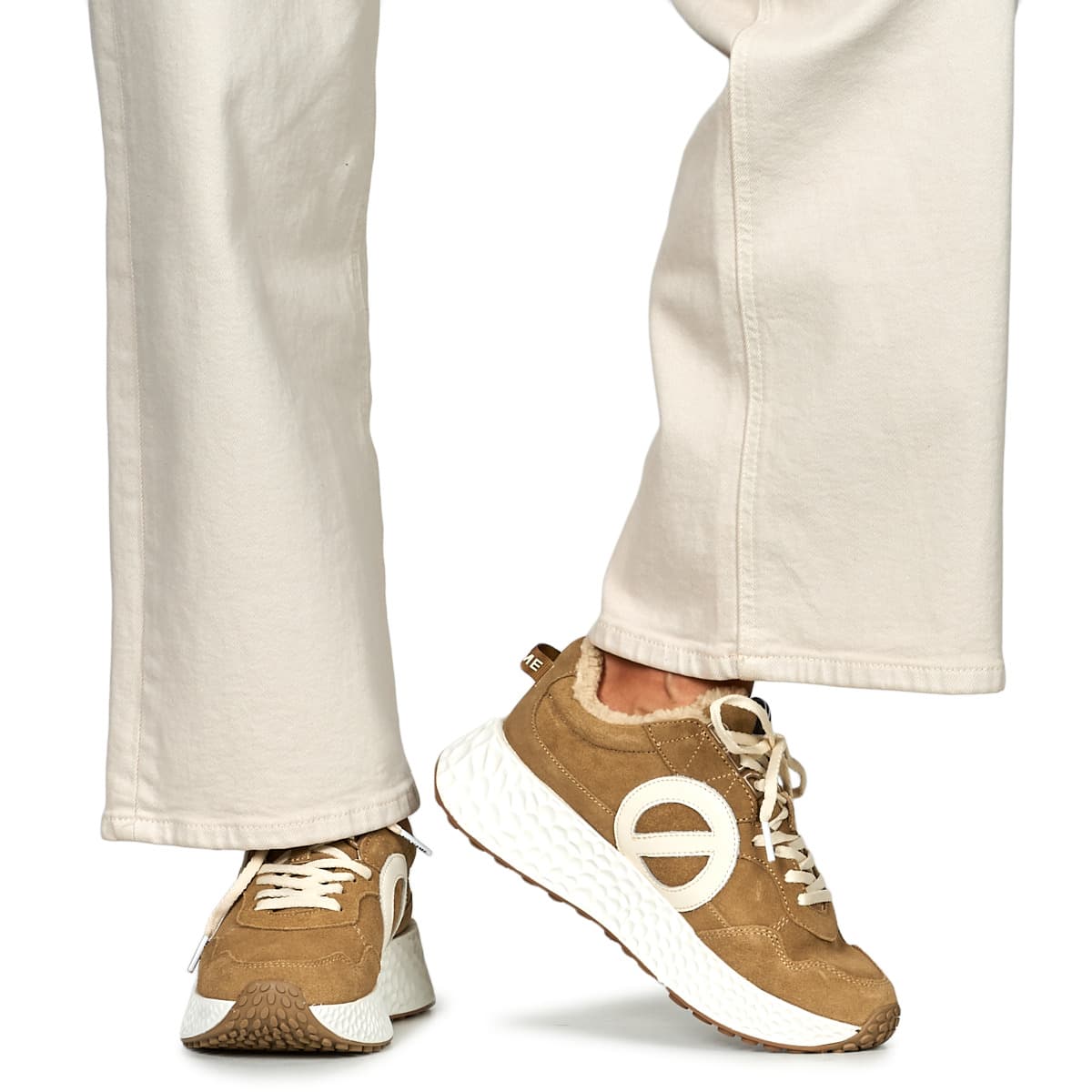 Women's Sneakers No Name Beige