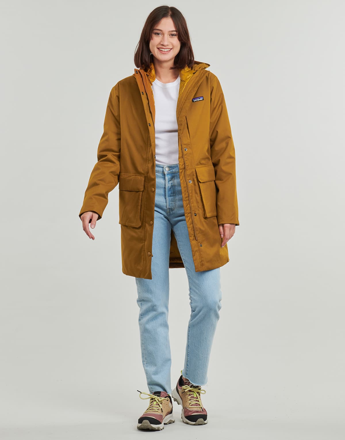 Women's Parkas Patagonia Brown