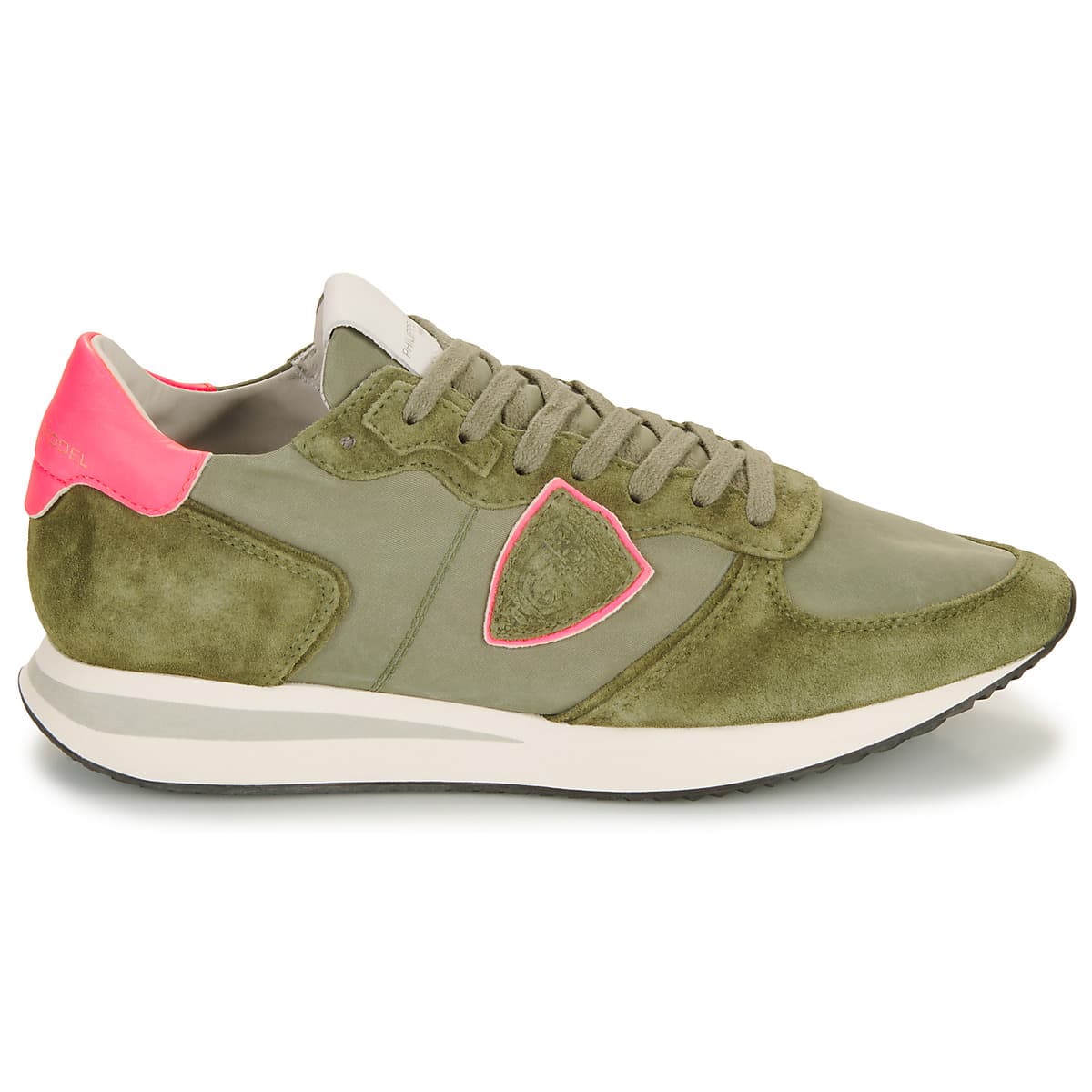 Women's Sneakers Philippe Model Khaki