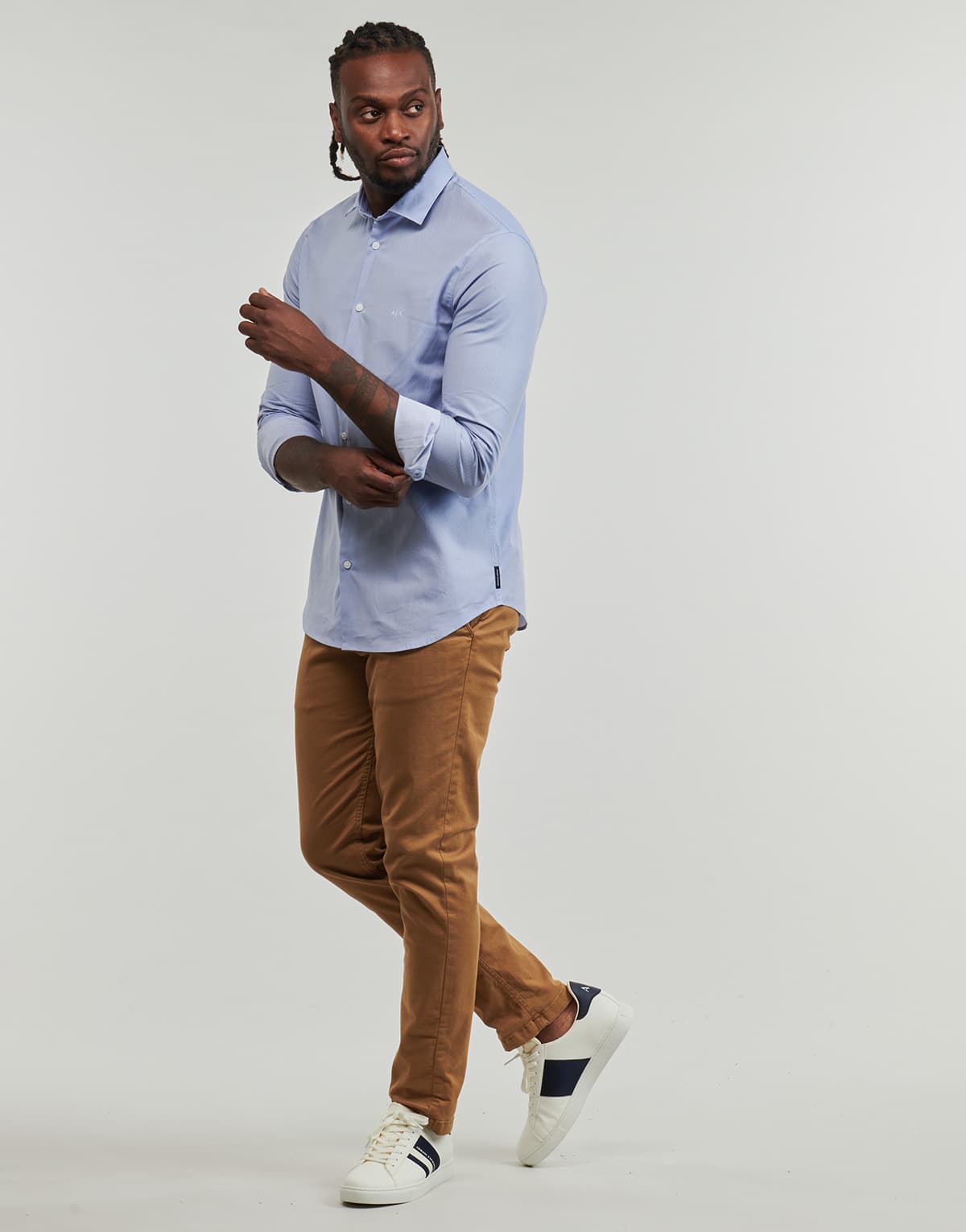 Men's Shirts Armani Exchange Blue