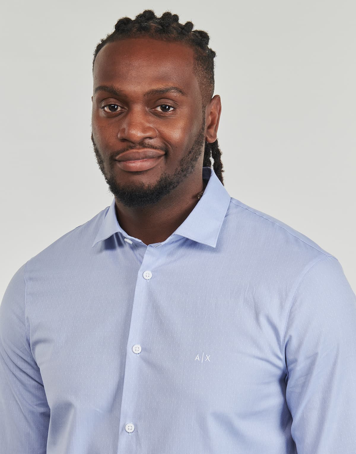 Men's Shirts Armani Exchange Blue