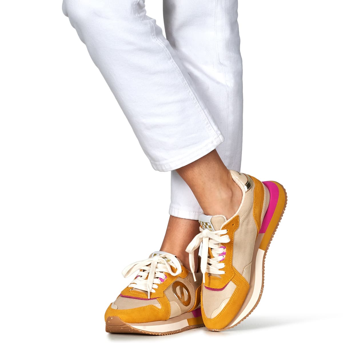 Women's Sneakers No Name Beige