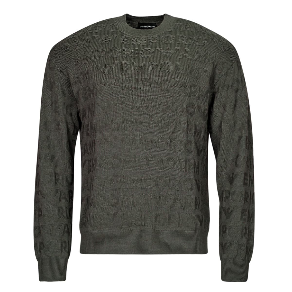 Men's Sweaters Emporio Armani Brown