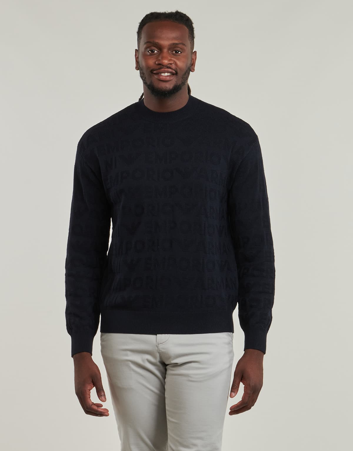 Men's Sweaters Emporio Armani Blue