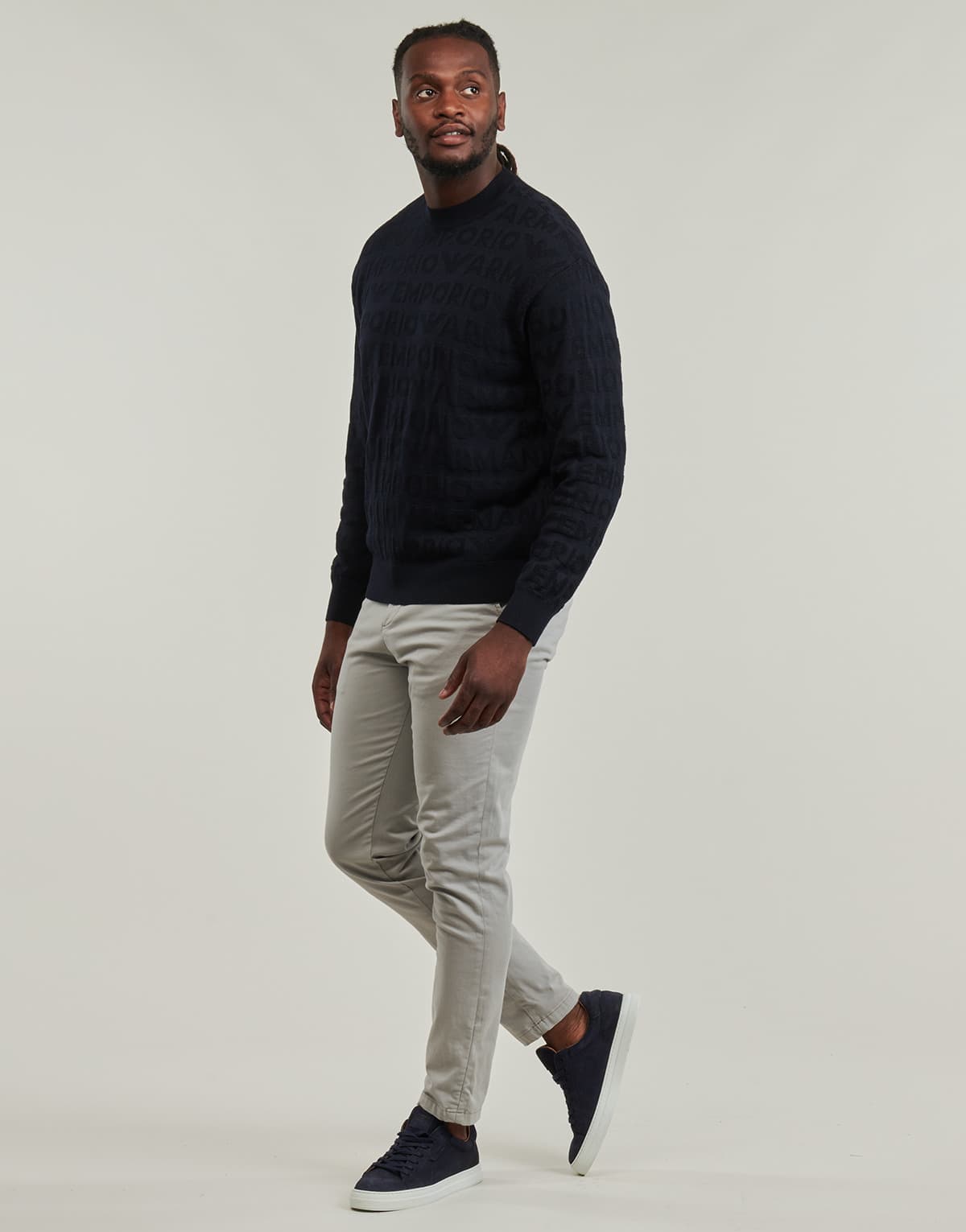 Men's Sweaters Emporio Armani Blue