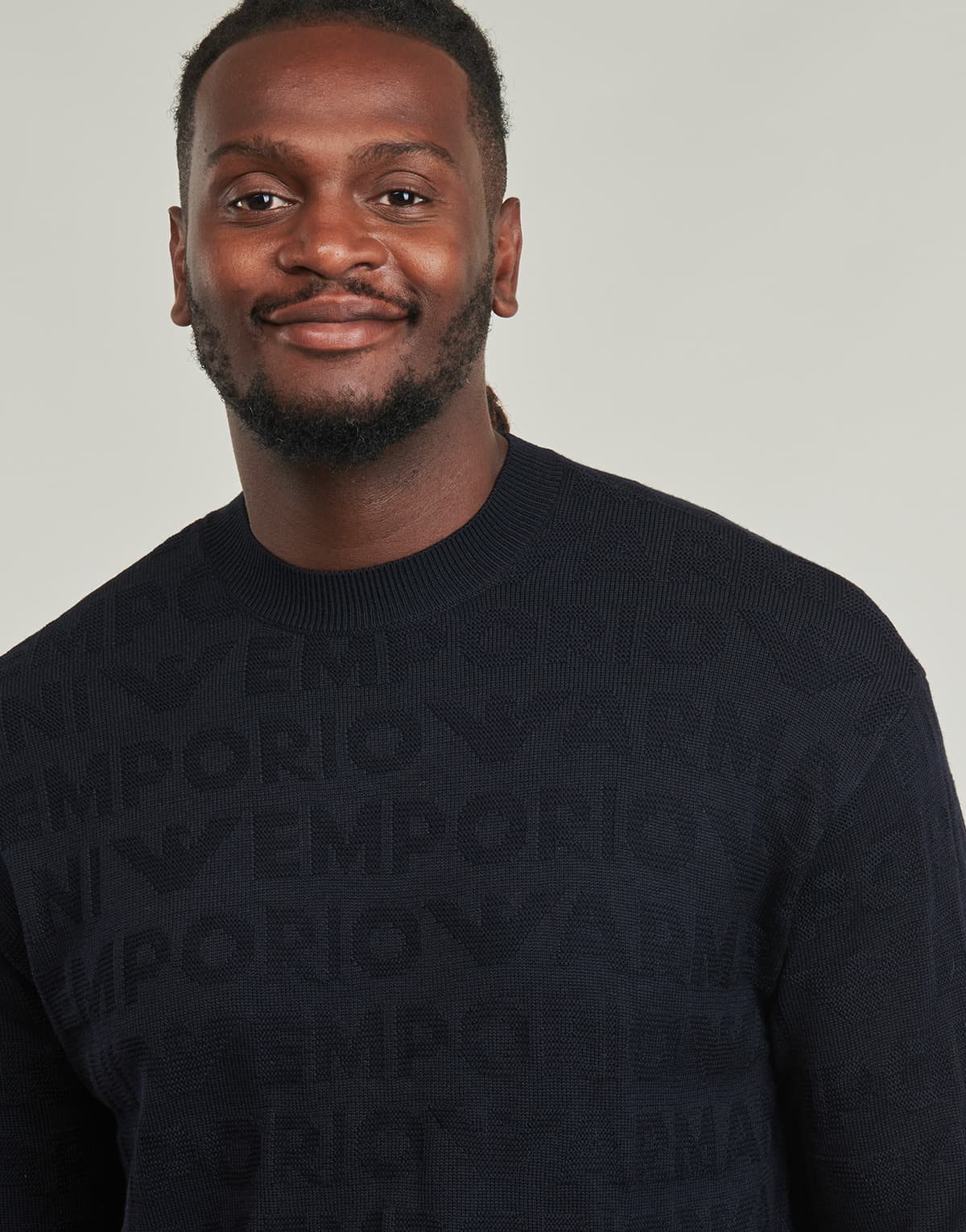 Men's Sweaters Emporio Armani Blue