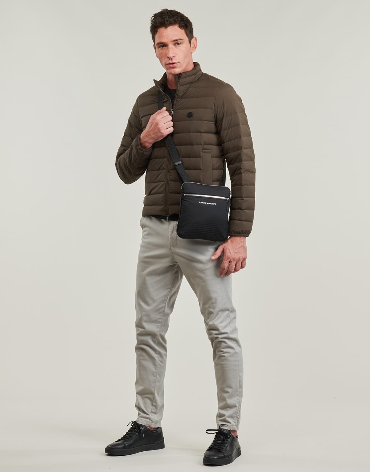 Men's Jackets Emporio Armani Brown