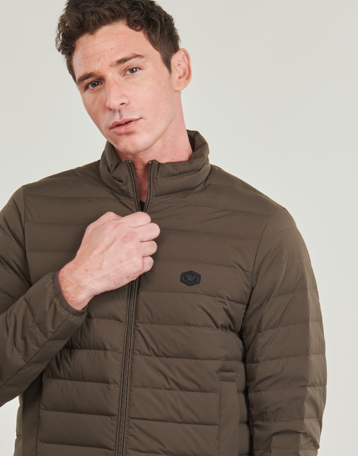 Men's Jackets Emporio Armani Brown