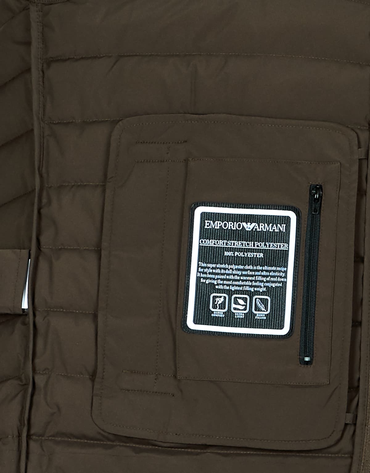 Men's Jackets Emporio Armani Brown