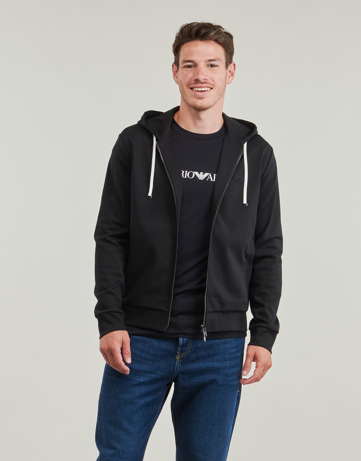 Men's Sweatshirts Emporio Armani Black