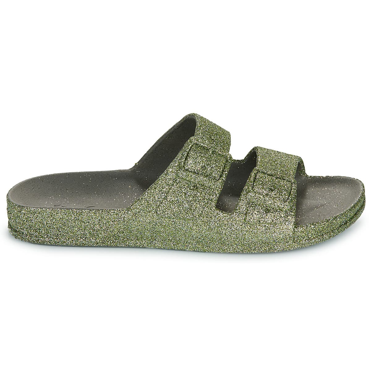 Women's Mules Cacatoès Khaki